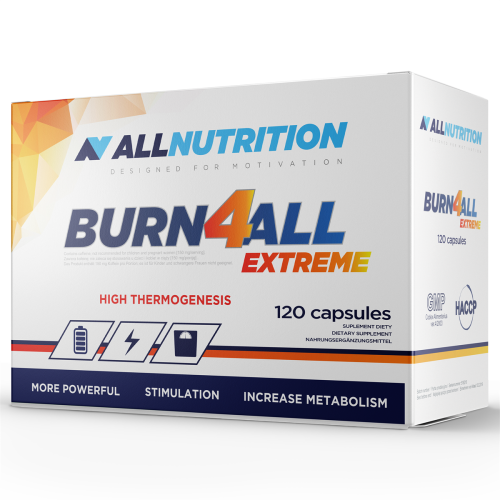 All Nutrition Burn4ALL Extreme, 120 Capsules